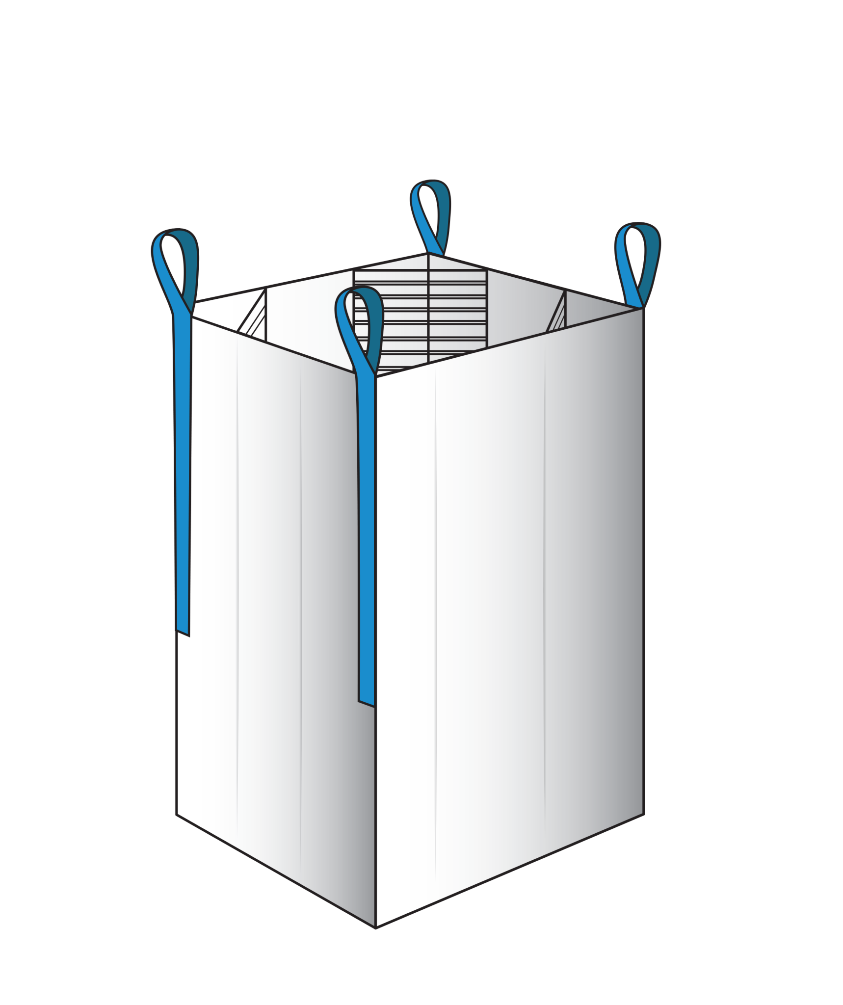 Ağ Panelli Q-Bag